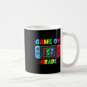Ck To School Game On 1st Grade Funny Gamer Boys Ki Coffee Mug