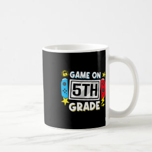 Ck To School Game On 5th Grade Funny Gamer Kids Bo Coffee Mug