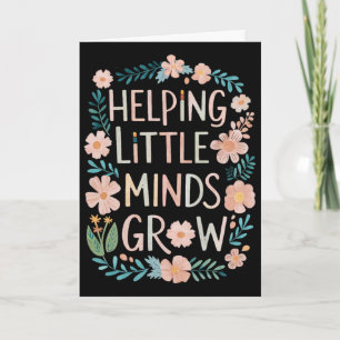 Ck To School Helping Little Minds Grow Women's Tea Card