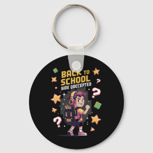 Ck To School Side Quest Accepted Gamer 1 Key Ring