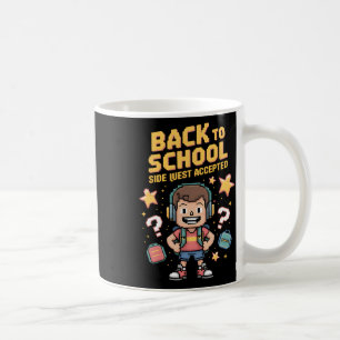 Ck To School Side Quest Accepted Gamer 2 Coffee Mug