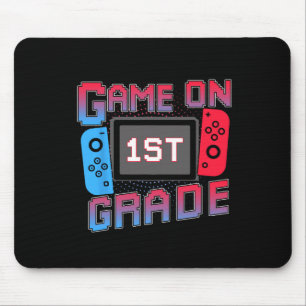 Ck To School Video Game On 1st Grade Gamer Boys Ki Mouse Mat