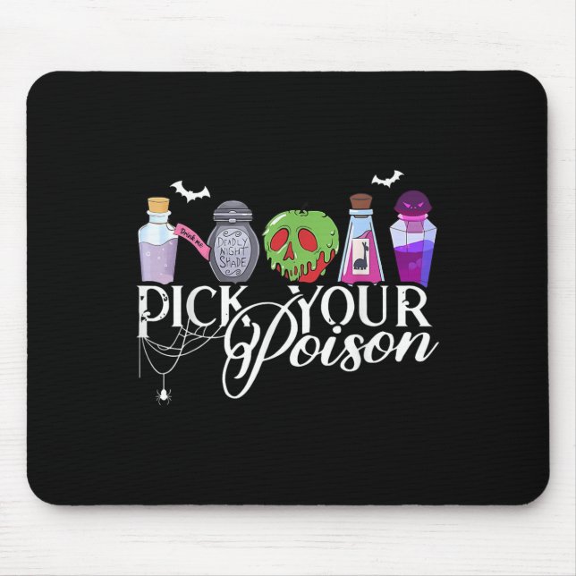 Ck Your Ison Cute Halloween Soky Trick Or Treat  Mouse Mat (Front)