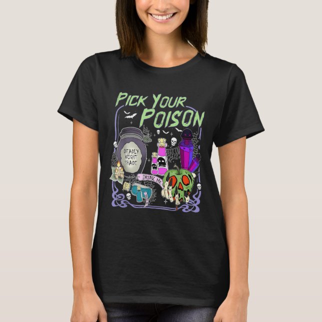 Ck Your Ison Drink Me Halloween Witch Party  T-Shirt (Front)