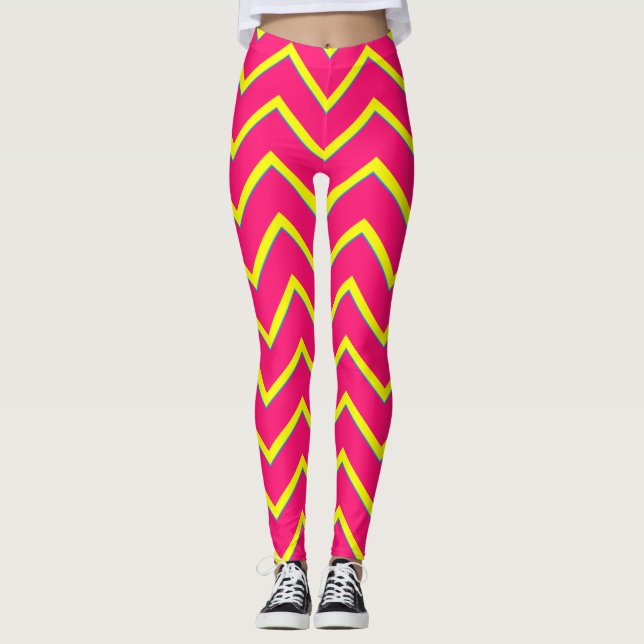 CKC-Chevron-11-LEGGINGS Leggings (Front)
