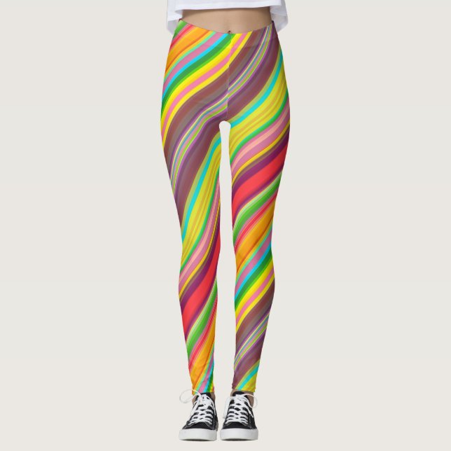 CKC Multi Stripes 3-LEGGINGS Leggings (Front)