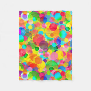 CKC Party Dots-FLEECE BLANKET S