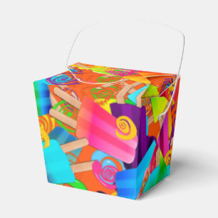 CKC Popsicle Swirls,Orange-TAKE OUT FAVOR BOX