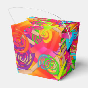 CKC Popsicle Swirls,Pink-TAKE OUT FAVOR BOX