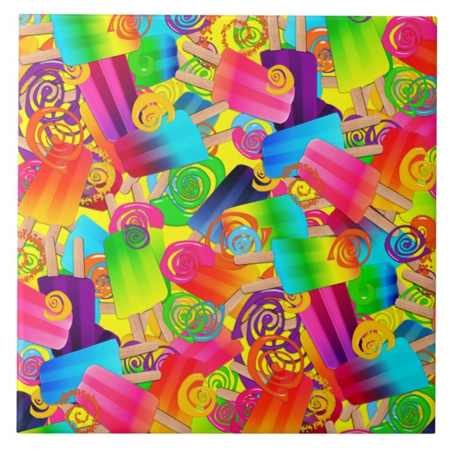 CKC Popsicle Swirls Yellow-SQ TILE L (Front)