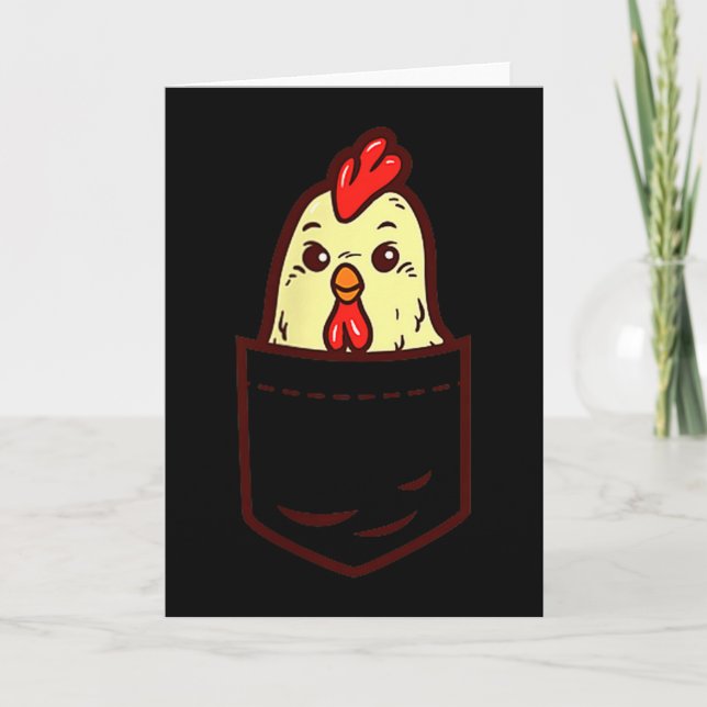 Cket Chicken Whisperer Cute Ultry Farm Animal Farm Card (Front)