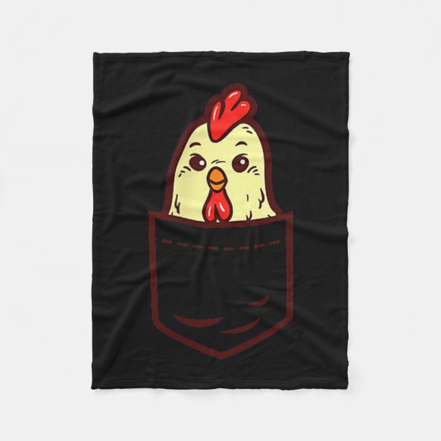 Cket Chicken Whisperer Cute Ultry Farm Animal Farm Fleece Blanket (Front)