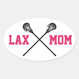 CKL "Lax Mum" Oval Sticker