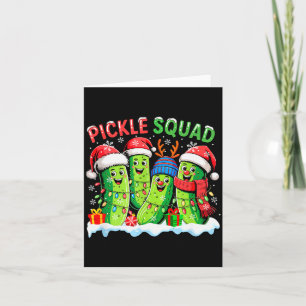 Ckle Christmas Squad Group Santa Reindeer Ckles Ve Card