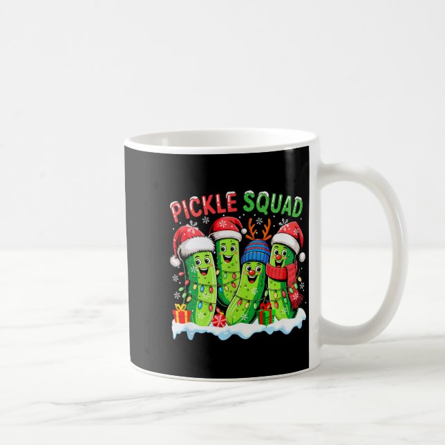 Ckle Christmas Squad Group Santa Reindeer Ckles Ve Coffee Mug (Right)