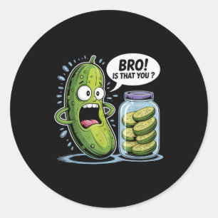 Ckle Dill Cuber Lover Ckling Funny Ckles Classic Round Sticker
