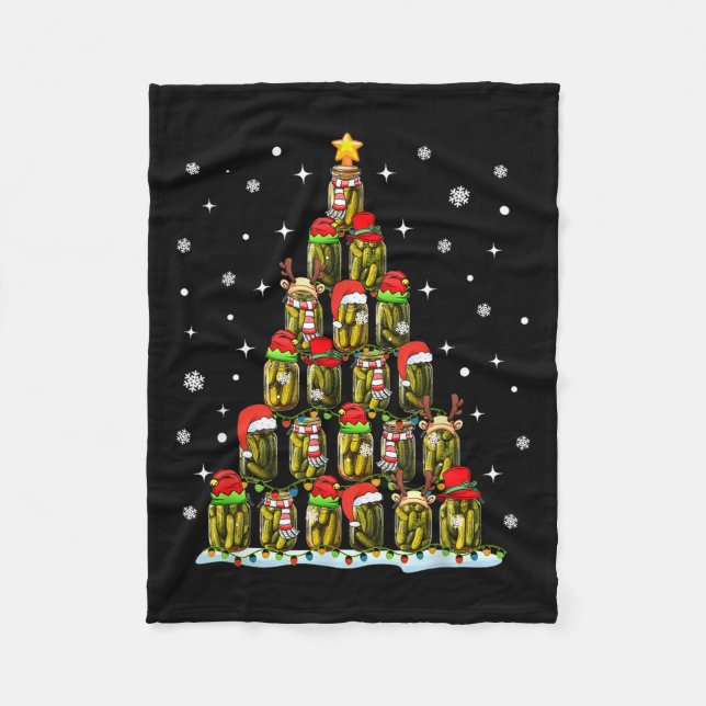 Ckle Lover Christmas Pajama Ckles Jar Xmas Uni-fam Fleece Blanket (Front)