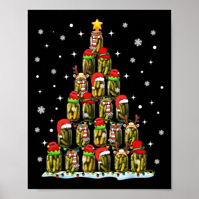 Ckle Lover Christmas Pajama Ckles Jar Xmas Uni-fam Poster (Front)