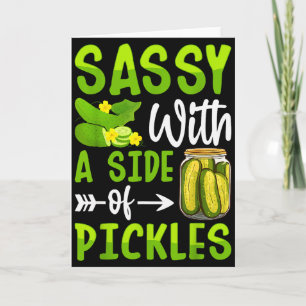 Ckle Lover Funny Sy With A Side Of Ckles Card