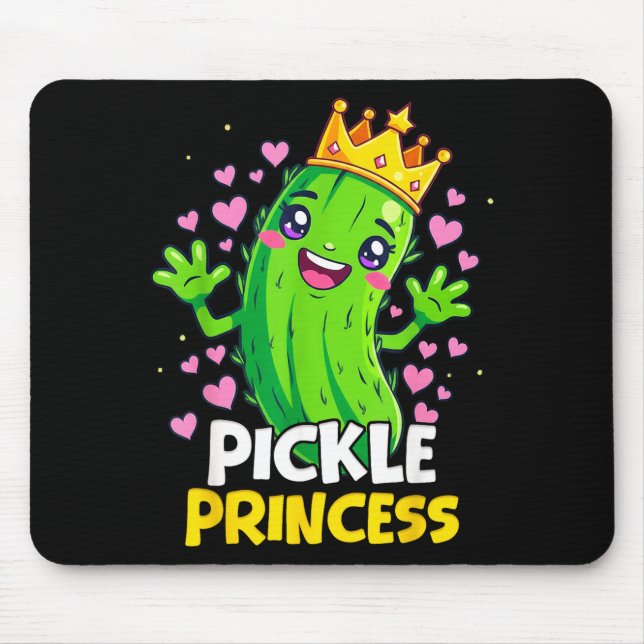 Ckle Princess Cute Kawaii Cuber Cartoon  Mouse Mat (Front)