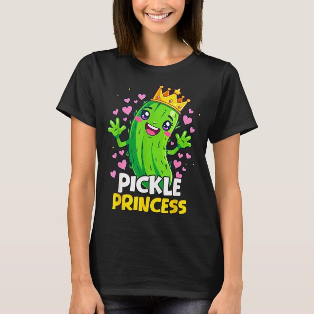 Ckle Princess Cute Kawaii Cuber Cartoon  T-Shirt (Front)