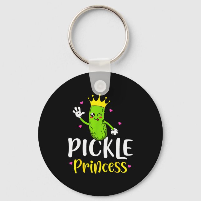 Ckle Princess Funny Ckle Cuber Girl  Key Ring (Front)