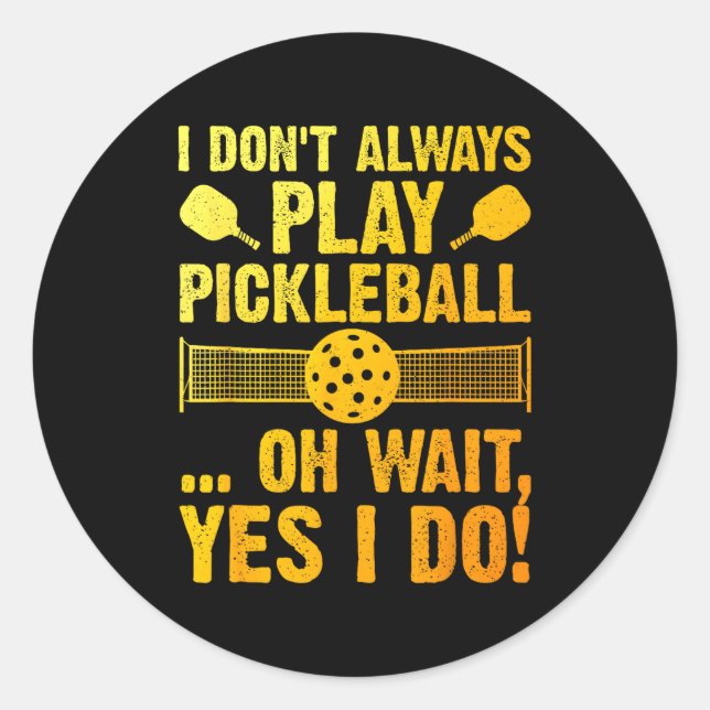 Ckleball Art For Men Women Ckle Ball Player Ckleba Classic Round Sticker (Front)