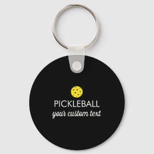 Ckleball Club Team Shirt Your Text Key Ring