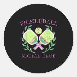 Ckleball Social Club Enthusiasts _ Fun Srt Lovers Classic Round Sticker