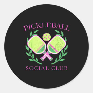 Ckleball Social Club Enthusiasts _ Fun Srt Lovers Classic Round Sticker
