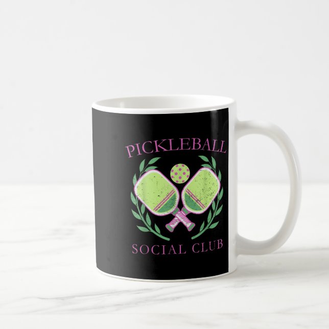 Ckleball Social Club Enthusiasts _ Fun Srt Lovers  Coffee Mug (Right)