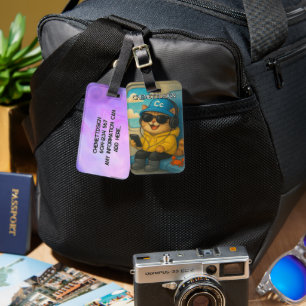 CKLT02 Kids Luggage Tag. Tag