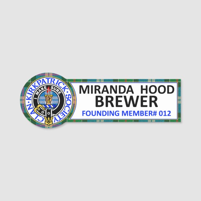 CKS NAME BADGE 012 Miranda Hood Brewer (Front)