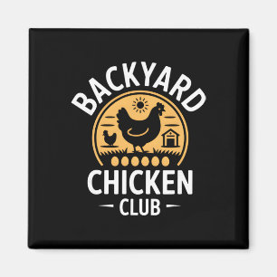 Ckyard Chicken Club Fresh Eggs Daily Farm Living C Magnet