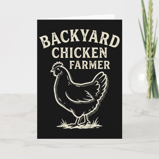 Ckyard Chicken Farmer _1  Card (Front)