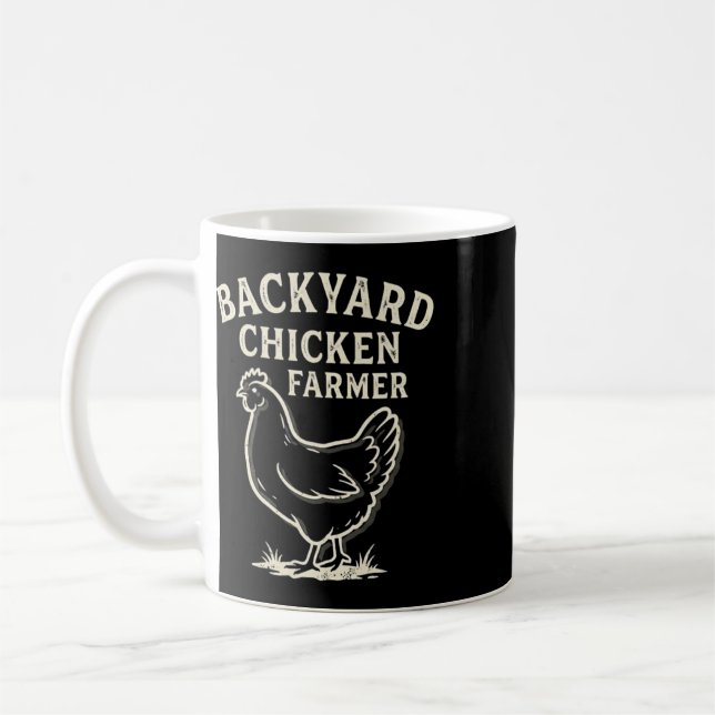 Ckyard Chicken Farmer _1  Coffee Mug (Left)