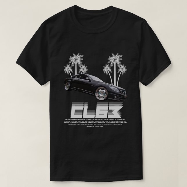 CL65 - Organic Value T-shirt, 187 style, AMG T-Shirt (Design Front)