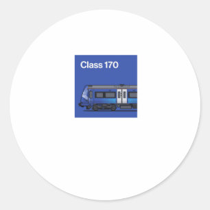 Cl 170 Navy Train Side England Uk Sticker 