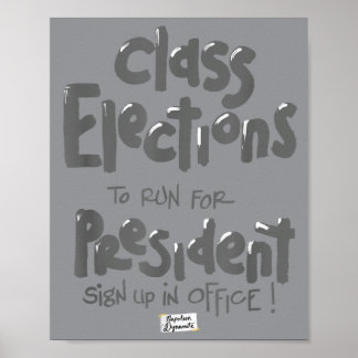 Cl Elections Sch Text Poster