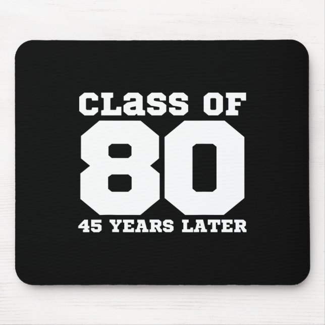 Cl Of 1980  Mouse Mat (Front)