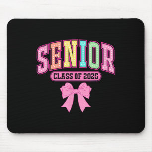 Cl Of 2025 Coquette Senior 2025 Graduation Back To Mouse Mat