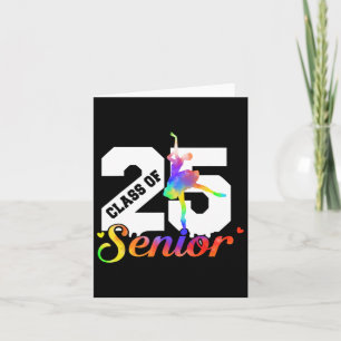 Cl Of 2025 Dance Senior 2025 Graduation Graduate Card