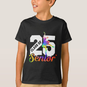 Cl Of 2025 Dance Senior 2025 Graduation Graduate  T-Shirt