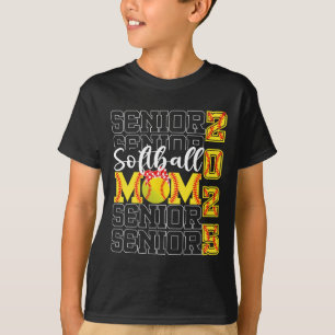 Cl Of 2025 Funny Graduation Senior Mum 2025 Softll T-Shirt
