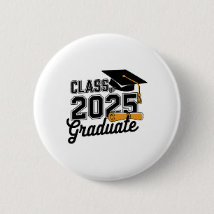 Cl Of 2025 Graduate 2025 Graduation Senior 2025 6 Cm Round Badge