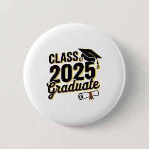 Cl Of 2025 Graduation 2025 _1 6 Cm Round Badge