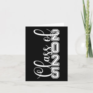 Cl Of 2025 Graduation For Him Her Family Girl Boy  Card