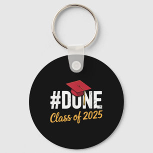 Cl Of 2025 Graduation Hashtag Done Graduate Key Ring