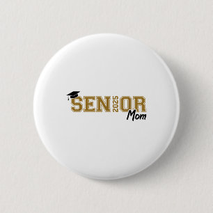 Cl Of 2025 Graduation Proud Mum Of A 2025 Senior G 6 Cm Round Badge