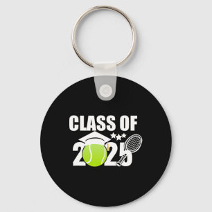 Cl Of 2025 Graduation Senior Tennis Player Gifts Key Ring
